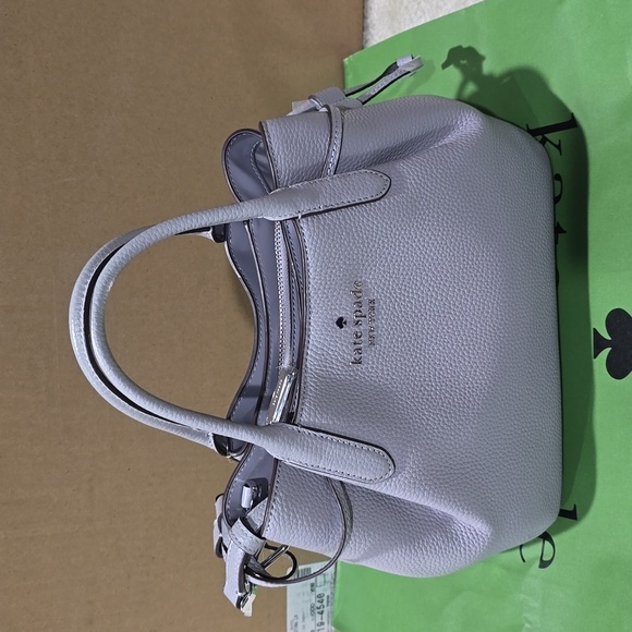 Kate Spade Dumpling Small Satchel, Mountain Grey - Picture 5 of 10
